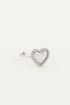 Stalen Ring Hart Quote | Minimalistische Ringen My Jewellery