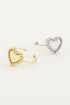 Stalen Ring Hart Quote | Minimalistische Ringen My Jewellery