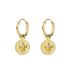 Oorbel Bedel Fleur De Lis, oorbel My Jewellery