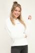 Witte Hoodie Ciao Bella, capuchontrui | My Jewellery