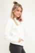 Witte Hoodie Ciao Bella, capuchontrui | My Jewellery