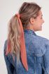 Oranje haar sjaaltje, haarlint My Jewellery