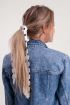 Wit haarlint gestipt, wit haarlint My Jewellery