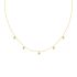 Ketting met druppels, bedel ketting My Jewellery