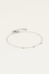 Armband drie sterretjes, subtiele armband My Jewellery