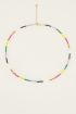 Kralenketting multikleur, korte ketting My Jewellery