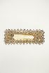 Grijze haarclip strass, haarspeld My Jewellery