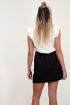 Witte top met volantmouwen, witte ruffle top My Jewellery
