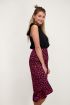 Zwarte top met volantmouwen, zwarte top ruffles My Jewellery