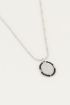 Ketting orientaalse munt zwart, ketting met munt My Jewellery