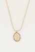 Ketting orientaalse munt, kralenketting My Jewellery