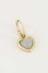 One piece oorring labradorite, oorbellen met edelsteen My Jewellery
