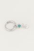One piece oorring malachite & hart, oorbel met edelsteen My Jewellery