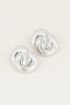 Oorhangers dubbele cirkels, statement oorbellen My Jewellery