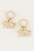 Leopard earrings, minimalist earrings My Jewellery