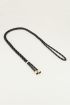 Telefoonkoord zwart met goud | telefoonketting My Jewellery