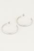 Oorringen medium met patroon | oorbellen My Jewellery