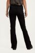 Zwarte flared jeans, zwarte flared broek My Jewellery