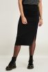 Glitter rok met split | Lange rok My Jewellery