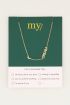 Necklace with moon and dream | Short necklaces at My Jewellery
