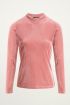 Roze velvet top ribstof | Roze top My Jewellery