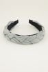 Groene gevlochten haarband | Haarband dames My Jewellery