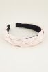 Beige gevlochten haarband | Haarband dames My Jewellery