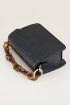 Bruin telefoonkoord kort schakels | Phone cord My Jewellery
