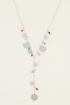 Ketting y-vorm kralen & muntjes | lange ketting My Jewellery