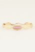 Bangle roze steen | Bangles | Bangle armband My Jewellery