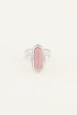 Ring roze steen | Ring met steen | Ringen dames My Jewellery