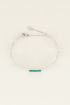 Bangle groene steen| Bangles | Bangle armband My Jewellery