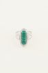 Ring groene steen | Ring met steen | Ringen dames My Jewellery