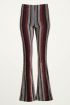 Glitter flared broek multikleur | flared broek My Jewellery