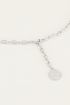 Ketting y vorm met munt | Munt ketting bij My Jewellery