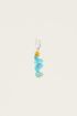 Moments charm blue stone | Bedels sieraden My Jewellery