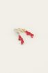 Moments charm red coral | Bedels My Jewellery