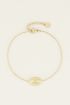 Moments bracelet vintage rose | Bedel armband van My Jewellery
