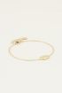 Moments bracelet vintage rose | Bedel armband van My Jewellery