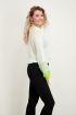 Groene trui met ballonmouw | Balloon sleeve My Jewellery