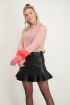 Roze trui met ballonmouw | Balloon sleeve My Jewellery