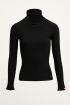 Zwarte turtleneck top | Turtleneck bij My Jewellery