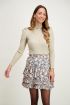 Beige top met pofmouwen | Puff sleeves My Jewellery
