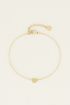 Armband klein hartje | Minimalistische armband My Jewellery
