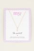 Ketting bliksem | Minimalistische ketting My Jewellery