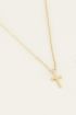 Ketting klein kruisje | Minimalistische ketting My Jewellery