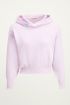 Lila hoodie met labeltje | Zachte hoodie bij My Jewellery