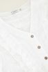 Blouse ruffle & knoop, broiderie blouse My Jewellery