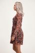 Jurk met oranje paisley en bladeren | Jurk met print My Jewellery