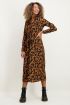 Blousejurk met luipaard print | Pranterprint jurk My Jewellery